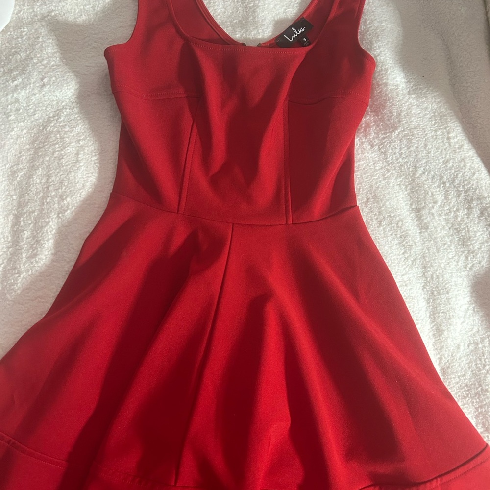 Lulu's Red Mini Dress